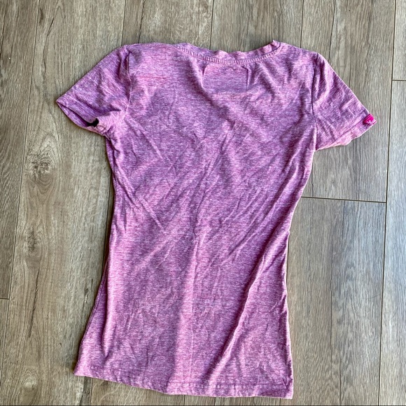 NBW SZ M SUNKISSED JAMAICA HEATHER PINK S/S TEE - Picture 4 of 5